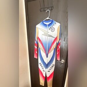 Colorful Racer Jumpsuit Size L